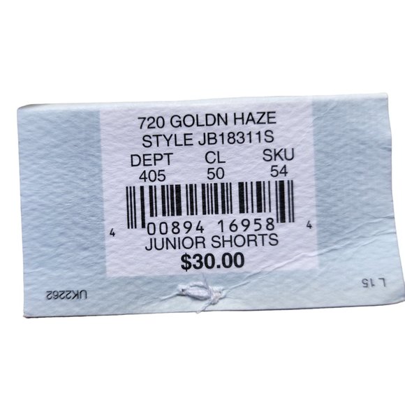 NWT - wear it declare it Bermuda Cotton Shorts  Junior 9 - Picture 11 of 12